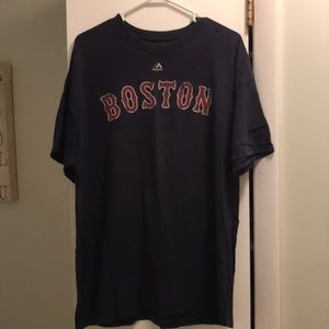 Men’s Red Sox T-shirt XL “ Dad 1 “ on the back.